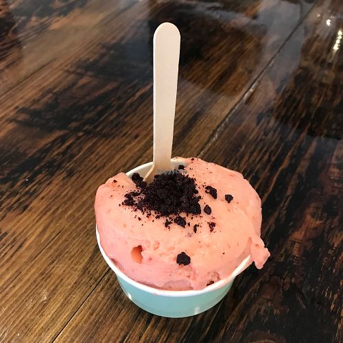 gelato at Gelato Rose in Rockland