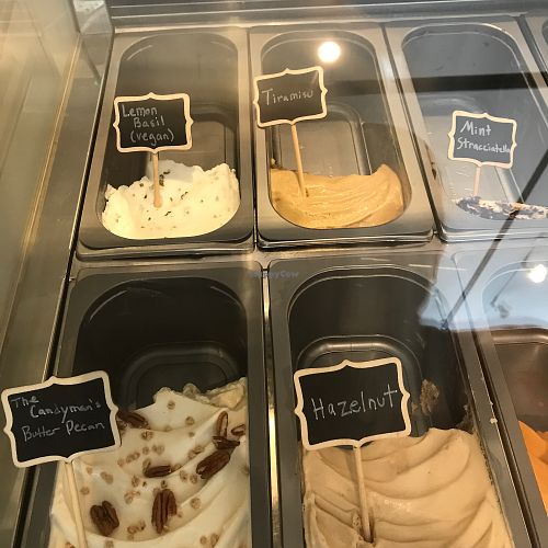 gelato at Gelato Rose in Rockland