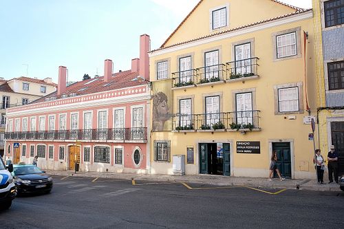 Exterior of museum. at TOO Naturally Healthy Food in Lisbon