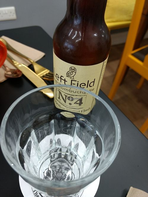 scottish kombucha at The Herbivore Kitchen in Edinburgh