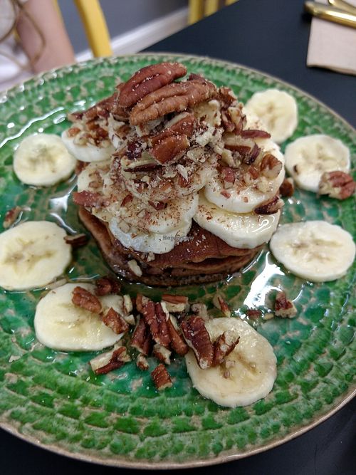 pancake heaven at The Herbivore Kitchen in Edinburgh