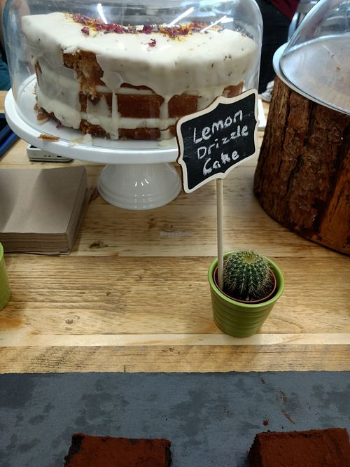 cake at The Herbivore Kitchen in Edinburgh