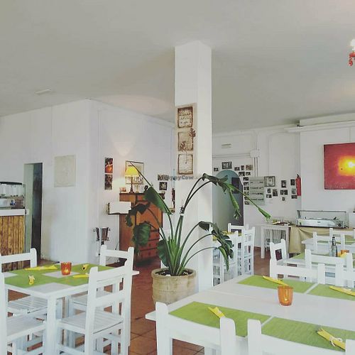 Dining area at Past & Future in Fuerteventura