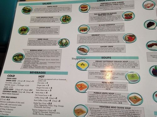 Menu view 3 at Quintessence in New York City