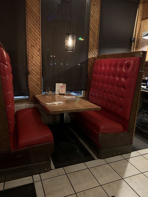 Seating at Bombay Deluxe in Anchorage