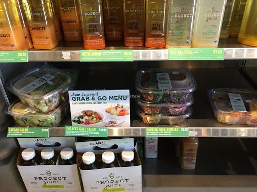 To-go options at Earthbar - Mission District in San Francisco