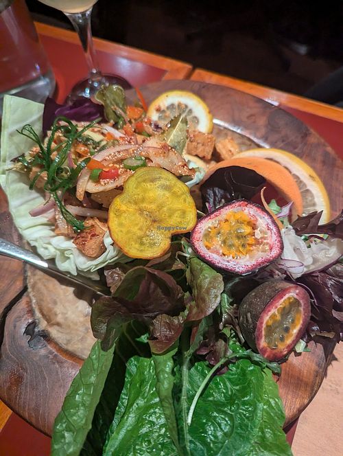 Tofu larb at Ummarin Thai in Randwick