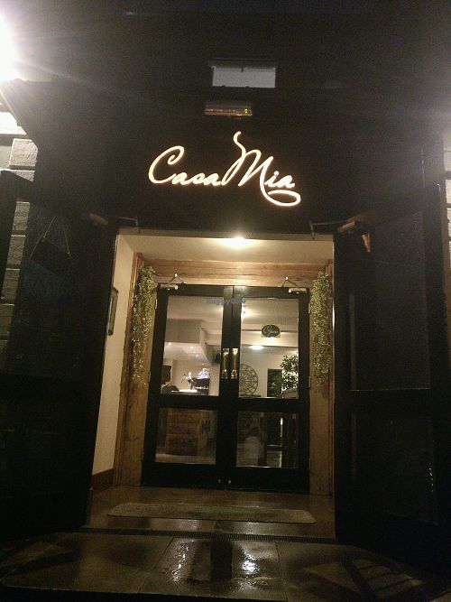 Exterior at Casa Mia in Sheffield