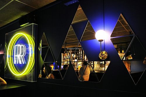 interior del bar at Bar de Retro in Barcelona