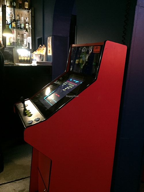 Gaming  at Bar de Retro in Barcelona