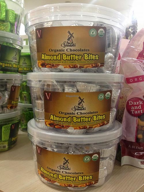 Almond Butter Bites from the shop upstairs  at Loving Hut - Hoa Dang in Ho Chi Minh City