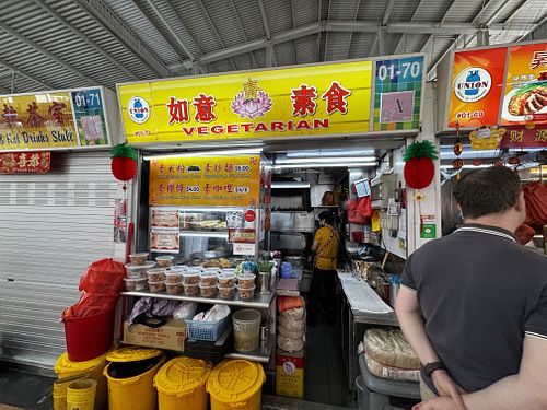   at Ru Yi 如意素食 in Central Singapore