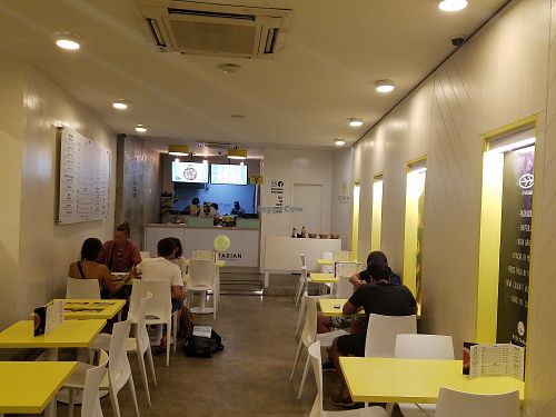 Inside at Pezetarian in Cartagena