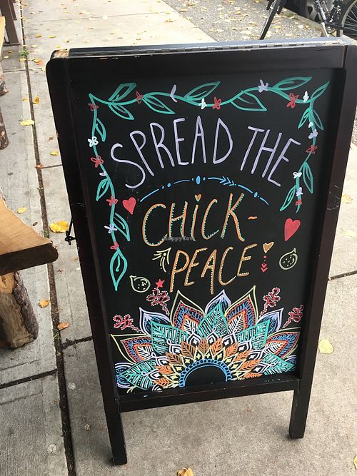 A Little Chickpeace  at Chickpea Restaurant in Vancouver