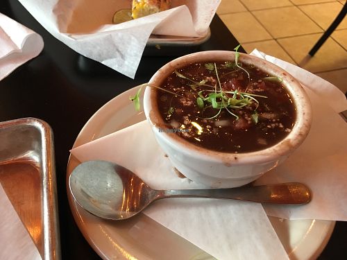 vegan frijoles  at El Cotorro in Albuquerque