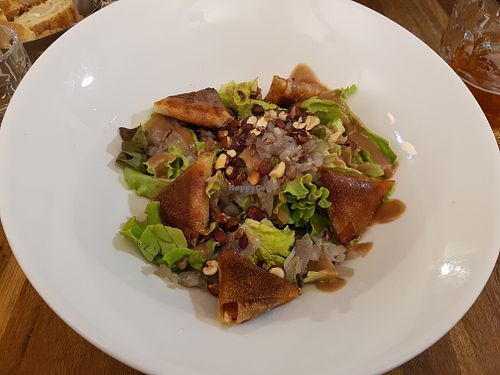 Samoussas salad at Yggdrasil - Les Comptoirs Argot in Toulouse