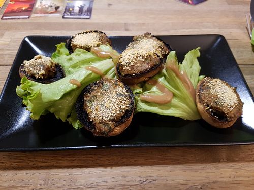 Stuffed mushrooms at Yggdrasil - Les Comptoirs Argot in Toulouse