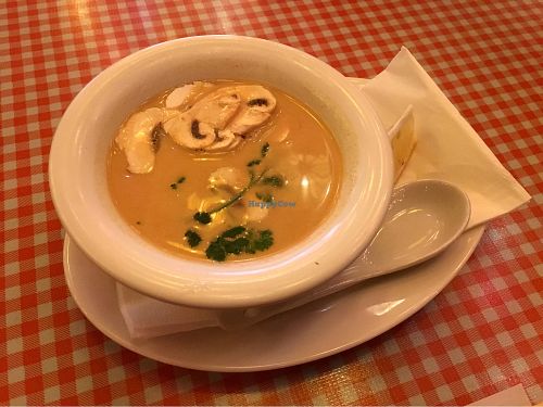 coconut milk soup at Bun Bo Vietnam- Raval in Barcelona