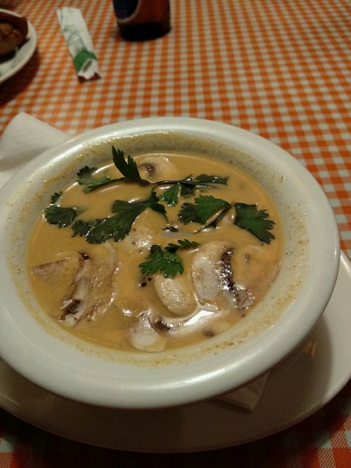 Coconut Milk Soup at Bun Bo Vietnam- Raval in Barcelona