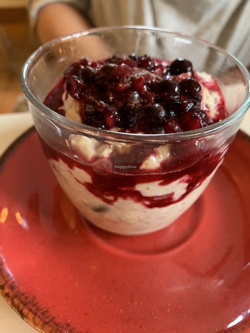 Bircher muesli at The Green Wood Café in Telford