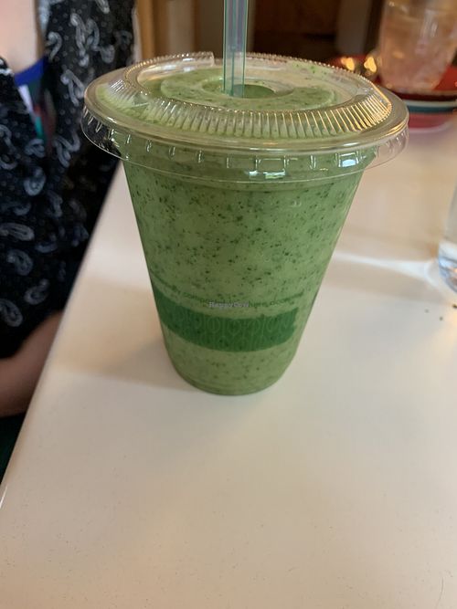 Lemongrass Apple and kale at The Green Wood Café in Telford