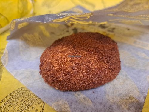 Vegan croquette at Fari's in Ljubljana