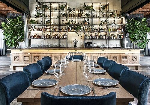 Beautiful interior  at Bad Hunter in Chicago