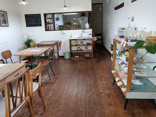 Inside at Kokumotsu Cafe Kotsubu in Aomori