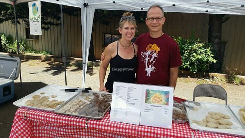 vegan cookieand sweets at Napili Farmers Market in Lahaina