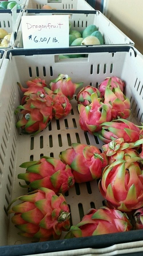 dragon fruit at Napili Farmers Market in Lahaina