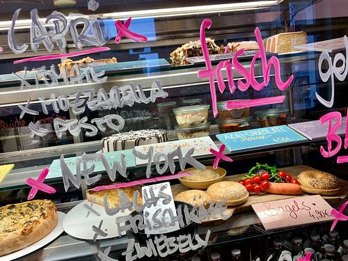 food buffet at Haus Zauberflöte in Offenburg