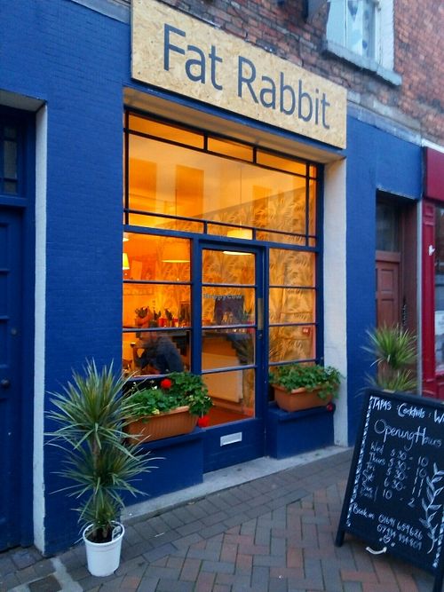Frontage at Fat Rabbit in Oswestry