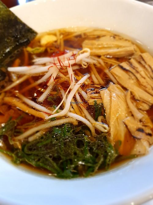 Vegan ramen at Kyushu Jangara Ramen - Harajuku in Tokyo