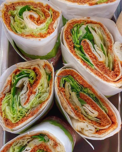 vegan wrap at Ada Feinkost Bäckerei in Tubingen