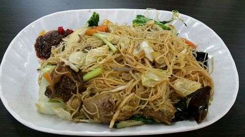 sin chew mee hoon at Dragon Gate Vegetarian in Central Singapore