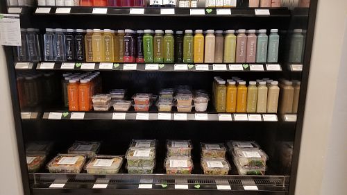 Juices at EarthBar - Century City in West Los Angeles