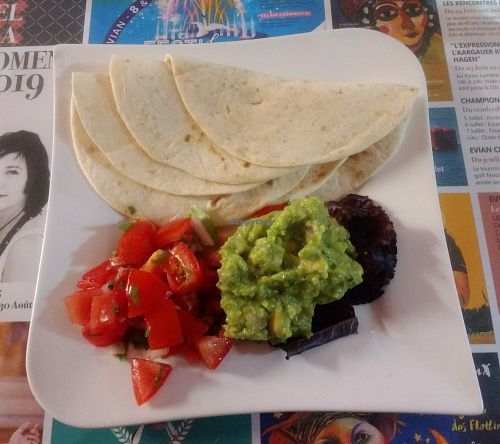 Guacamole at Puerta del Sol in Evian-les-bains