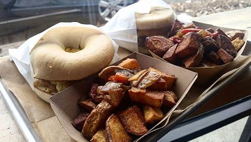 Breakfast at E Burger in Columbus