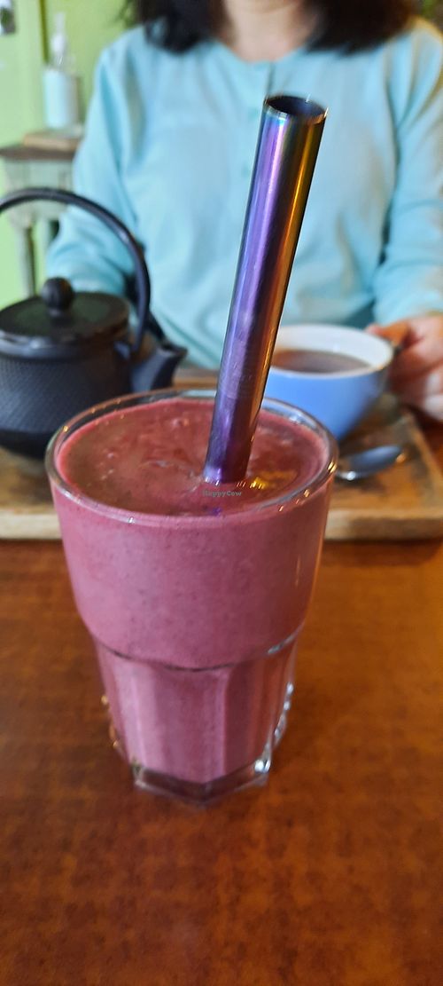 Berry boost at Buddha Bowl Cafe in Newtown