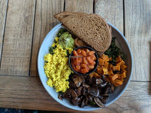 Epic Brekky Bowl at Buddha Bowl Cafe in Newtown