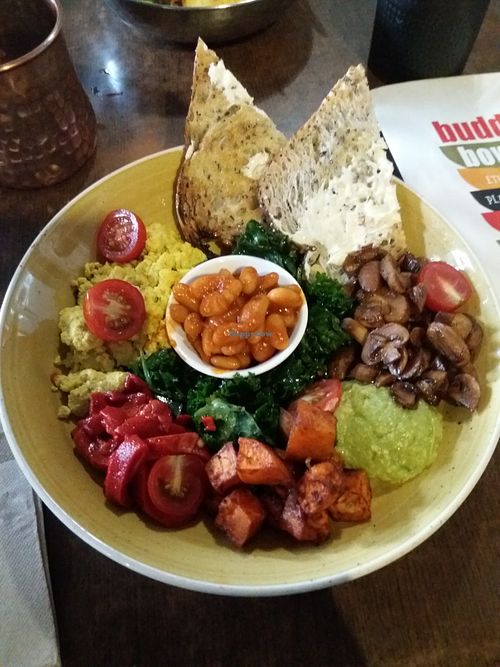 Epic Vegan Brekky at Buddha Bowl Cafe in Newtown