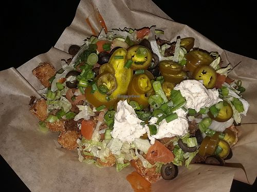 Vegan Totchos at Twincade in Griffith