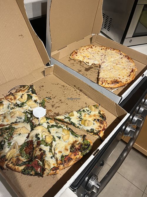   at Misty Mountain Pizza in Whistler