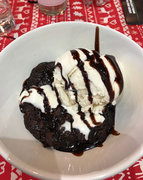 Brownie bowl at Cafe Thrive in Southampton