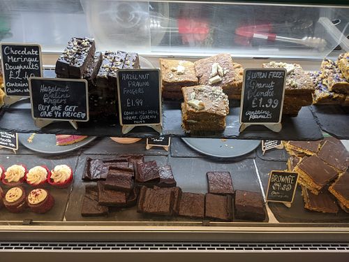 Goodies at Cafe Thrive in Southampton