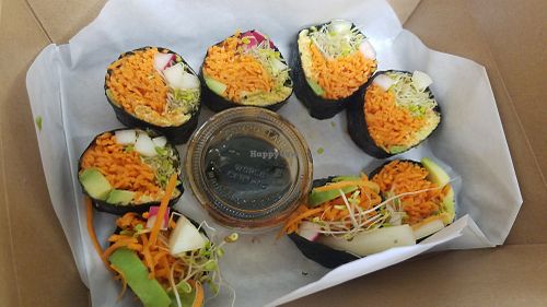 Nori rolls at Hawaiian Moons Cafe & Juice Bar in Kihei
