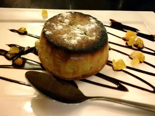 Vegan food @ Gaspare (Soufflé pistachio) at Gaspare Ristorante Pizzeria in Leiden