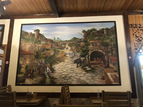 Décor  at Jengyalov Hac in Yerevan