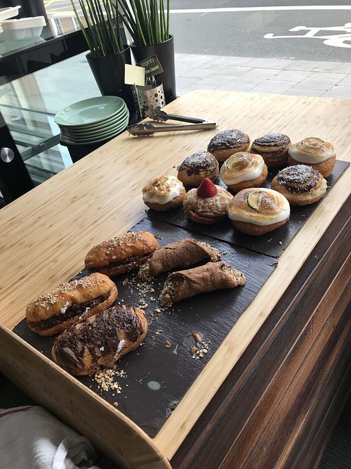 Vegan pastries  at Veginity in Dublin