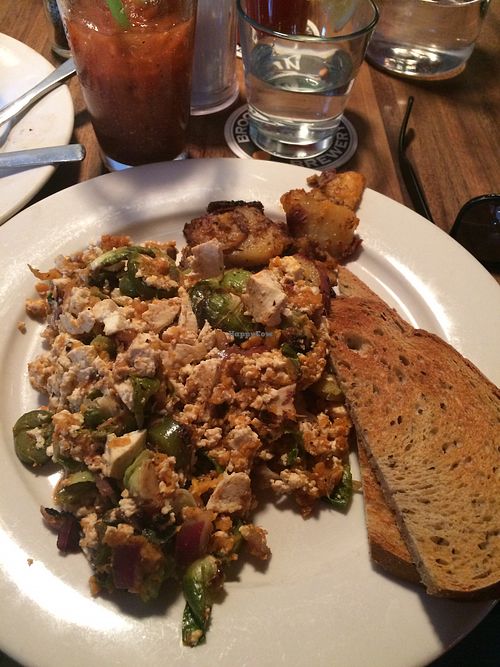 Tofu scramble  at Julian's in Providence